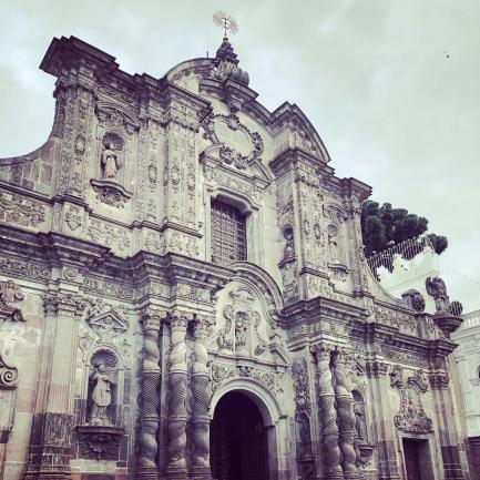 Cathedral in one of the excursions in the Ecuador summer 2019 programs.