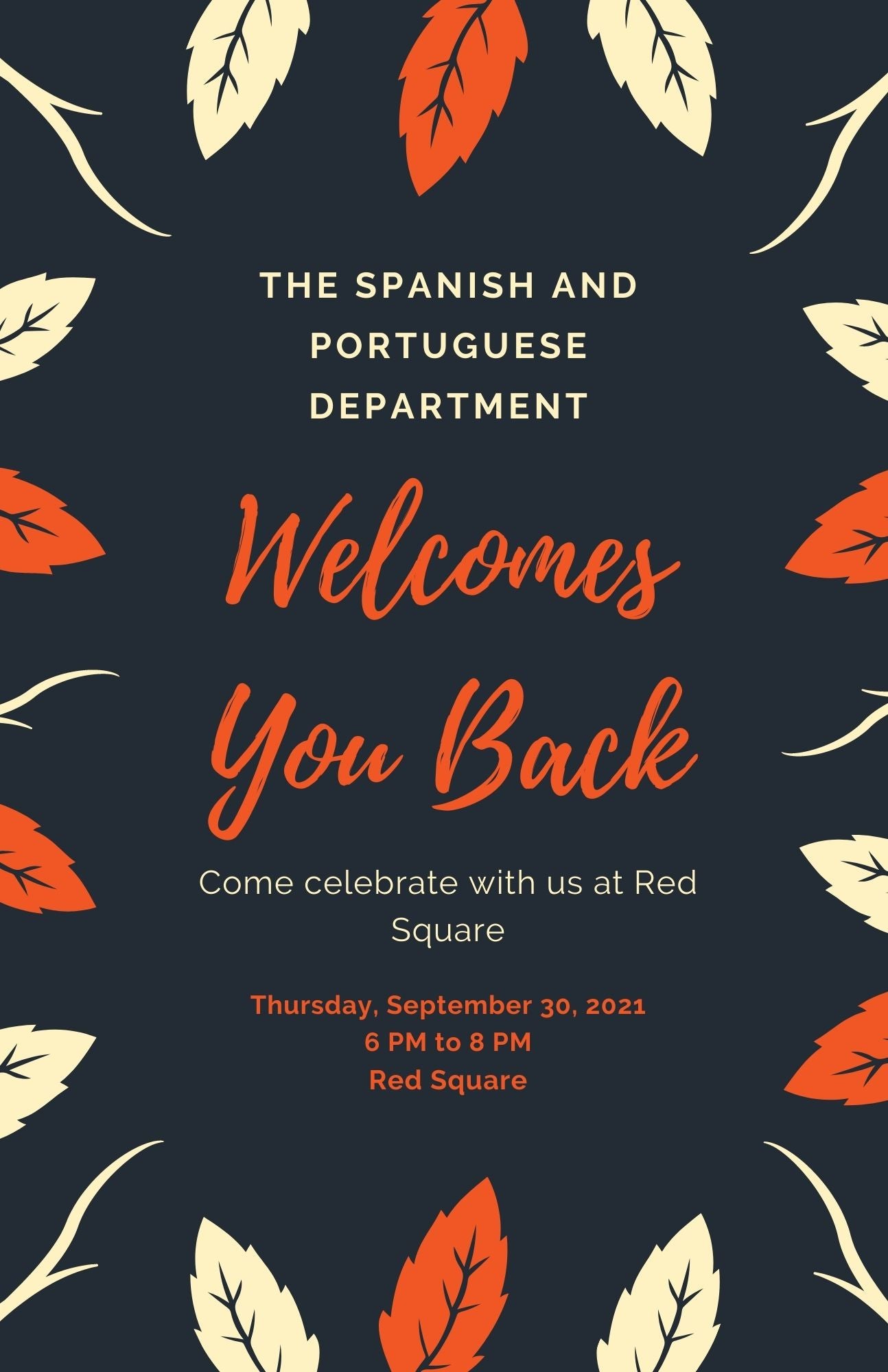 Welcome back- Fall 21 | Department of Spanish and Portuguese | Georgetown  University