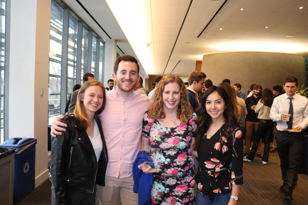 Graduate Students in our Department who were nominated for the Graduate Student Teaching Award: Chrissy Bistline-Bonilla, Leah Adelson, Timothy McCormick, and Sophie Elizabeth Heller!