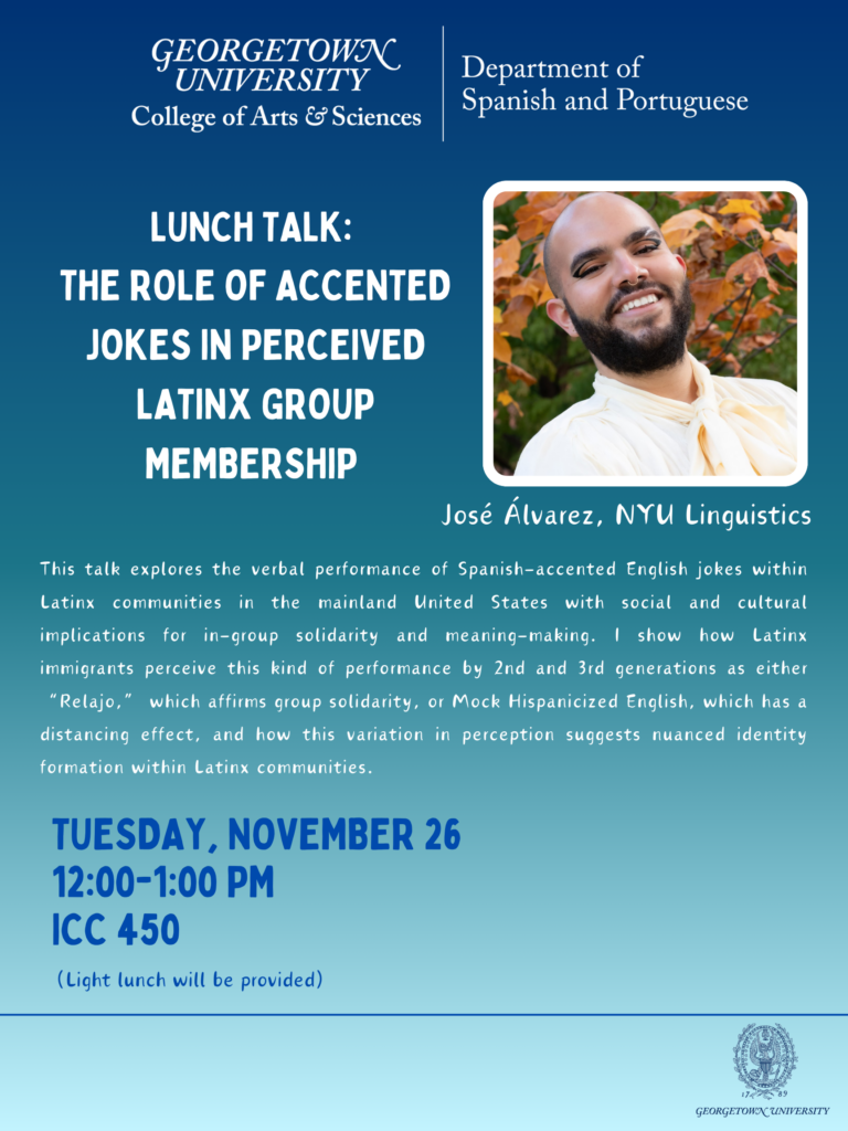 Lunch Talk: The Role of Accented Jokes in Perceived Latinx Group Membership